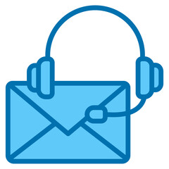 Obraz premium Email Support Icon