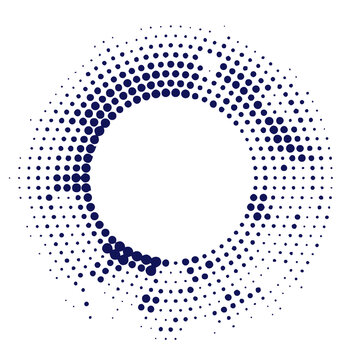 Patr&oacute;n vectorial de starburst con puntos de semitono y gradiente

