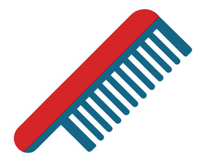 Hair Comb Icon  A Simple, Clean Design for Hair Care and Styling Ai Generated