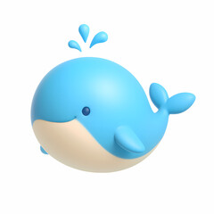 Fototapeta premium Isolate transparent Magical soft 3D buddies in dreamy fantasy style, adorable plush characters for cute buddy design, whimsical toy creatures with magical soft 3D charm, PNG die-cut for advertising