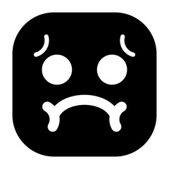 Nauseated Face Vector Icon