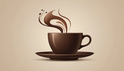 Obraz premium cup of coffee icon 