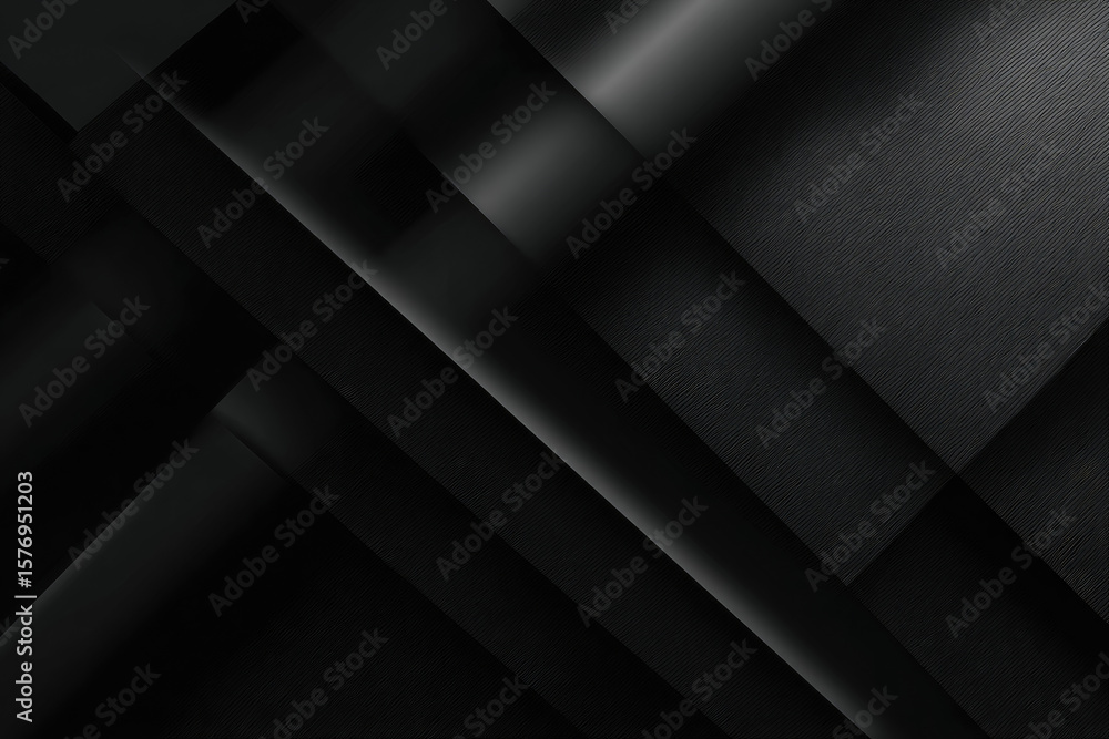 Poster abstract black background with diagonal lines. black abstract geometric background. modern shape con