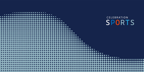 Sports background design with abstract modern template. Vector illustrations of sports players in various activities. Football, basketball, baseball, tennis, rugby, cycling. Vector illustrations.