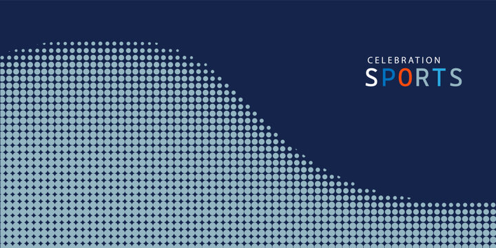 Sports background design with abstract modern template. Vector illustrations of sports players in various activities. Football, basketball, baseball, tennis, rugby, cycling. Vector illustrations.