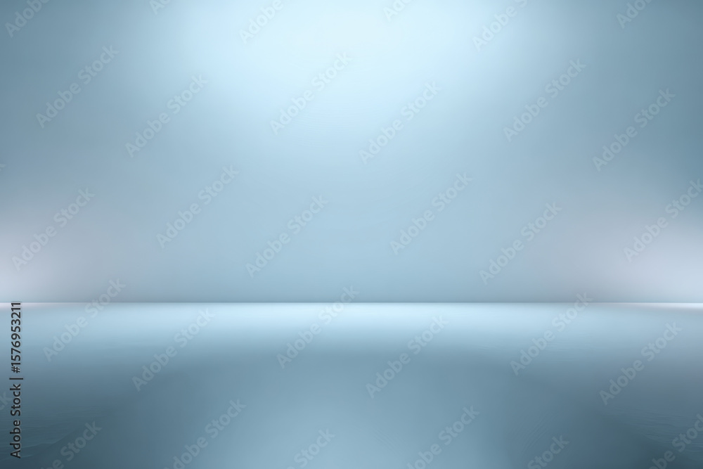 Poster blue gray white light gradient empty studio room backdrop wallpaper abstract background blurred. use