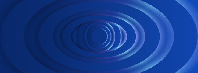 Abstract blue background with shiny light blue shadow element decoration, suit for presentation design, web banner, modern trendy design