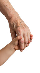 Transparent PNG of Hands Holding Love Care and Togetherness Family