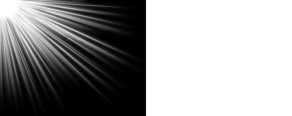 White light rays glowing effect isolated transparent background. Shining sunlight, Sparkling star burst. Gradient bright spotlight, Flare light, lens flare effect. Sun, Glow light overlay for design