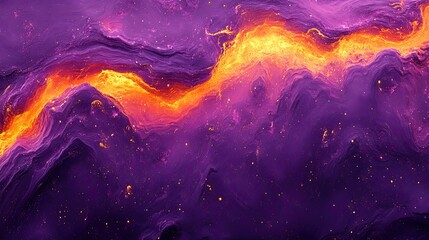 Abstract design with vibrant colors and textured patterns.