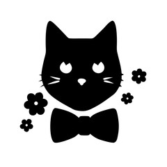 Cherry Bow Tie Vector
