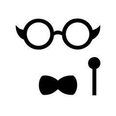 Cherry Bow Tie Vector
