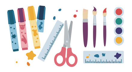 Creative art tools for crafting and diy projects