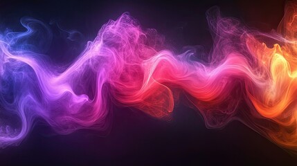 Obraz premium Abstract design with flowing, vibrant colors.