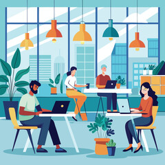 business meeting in the office