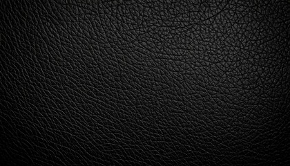 皮革の表面の背景画像　黒