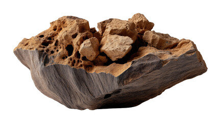 Textured Rock Formation: A detailed close-up showcases the rugged beauty of a natural rock formation, revealing intricate textures and earthy tones.