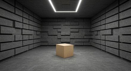 warehouse with boxes
