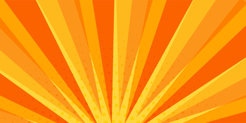 Fototapeta premium Abstract orange banner background. Graphic design banner pattern background template with dynamic curve shapes
