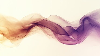 Abstract design of flowing, translucent shapes.