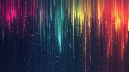 Abstract Colorful Light Streaks Background for Modern Design Projects
