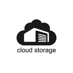 Fototapeta premium Cloud Storage Logo