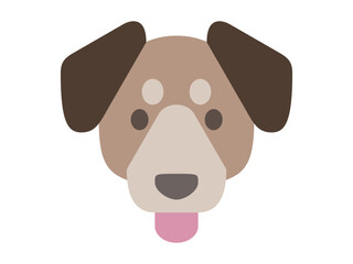 vector illustration of a dog