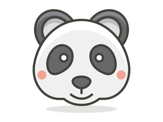 Obraz premium panda bear cartoon