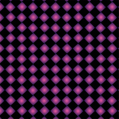 Futuristic Geometric Diamond Pattern – Pink and Black Seamless Abstract Background