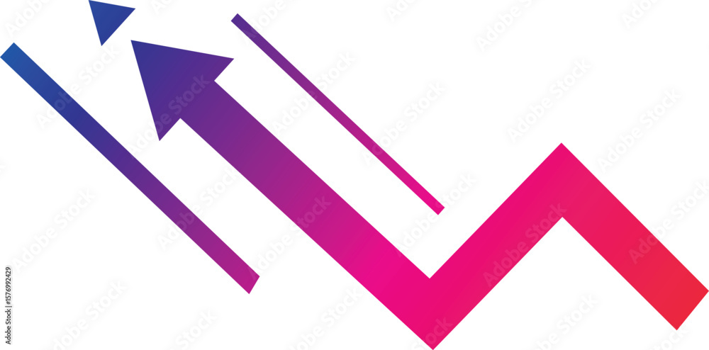 Fototapete arrow icons for ui and ux design. clean and minimalist back arrow icons. line style with circular an