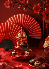 table setting in a restaurant