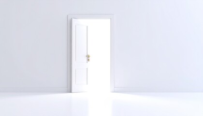 Open door, bright future