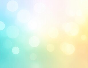Pastel bokeh background