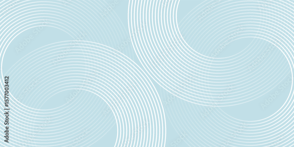 Poster modern abstract background. glossy white gradient circle lines. minimal geometric pattern. simple gr