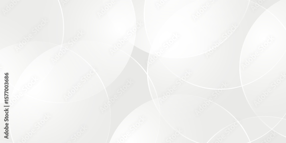 Poster modern graphic design element circles style concept for banner.