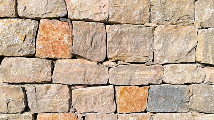 Modèle de mur en pierres de Bandol