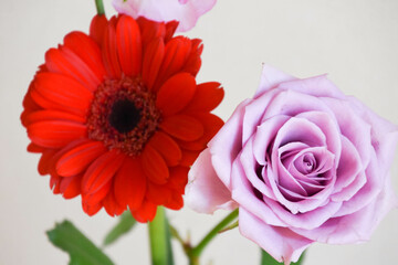 三色の花束