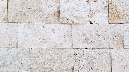 Modèle de mur en pierres naturelles taillées