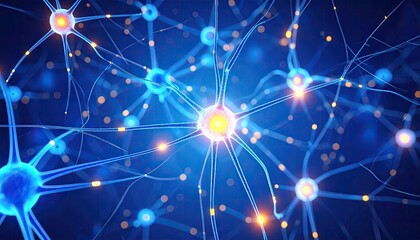 Obraz premium Neural Network Structure