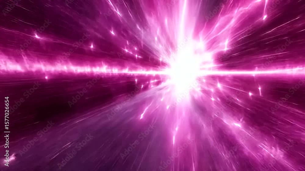 Poster abstract purple light speed wormhole animation background seamless loop video