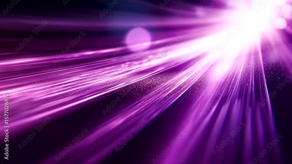 Poster abstract purple light streaks background video loop for motion graphics and presentations
