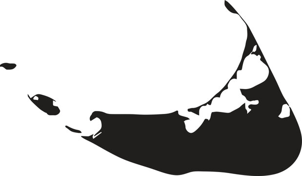 map of Nantucket island.