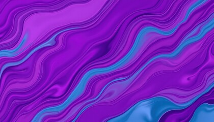 Fototapeta premium Abstract purple and blue flowing liquid marble texture background art