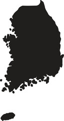 South Korea map
