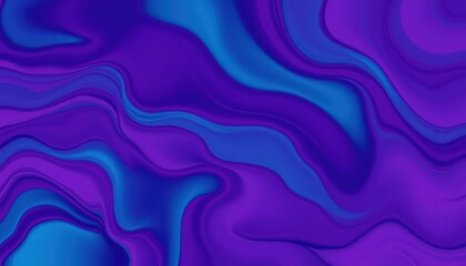 Obraz premium Abstract Purple and Blue Wavy Fluid Background with Modern Gradient Effects