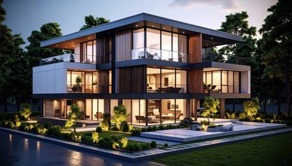 Modern residential architecture