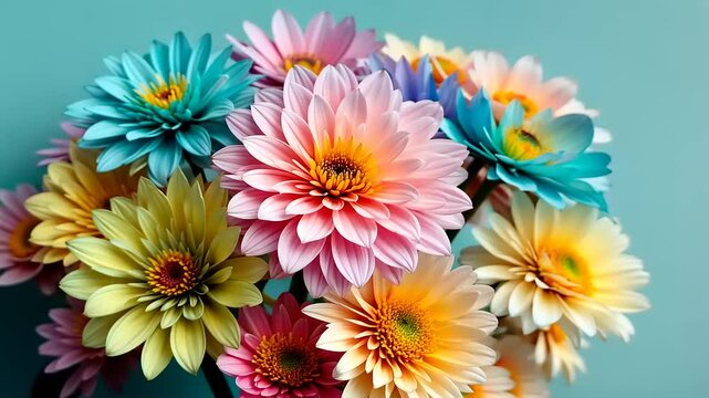 bouquet of chrysanthemums