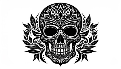 Ornate Skull Design