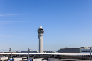 中部国際空港セントレア管制塔　愛知県常滑市