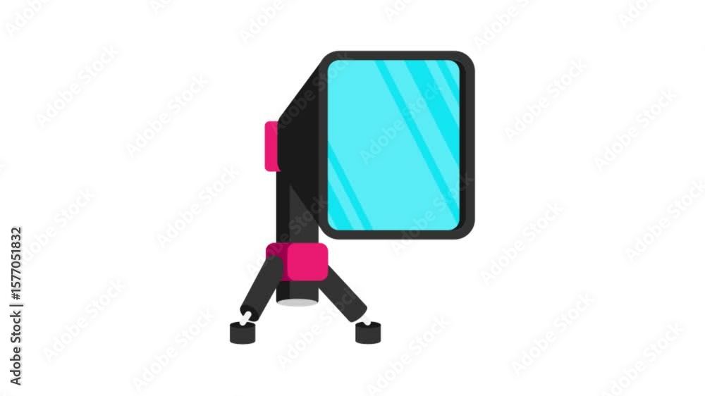 Poster stapler icon animation mp4 file